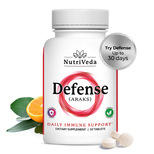Nutriveda Defense bottle front side