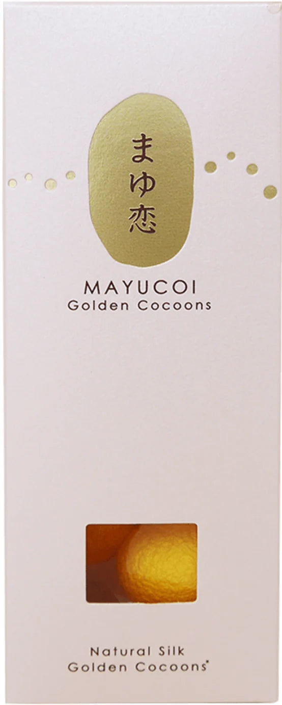 Mayucoi Golden Cocoons – Natural Silk Facial Exfoliator (Box of 8)