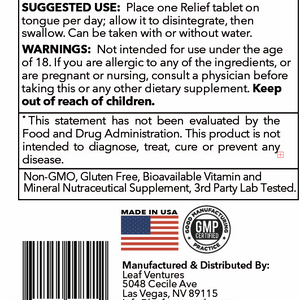 Relief | 30 Tablets
