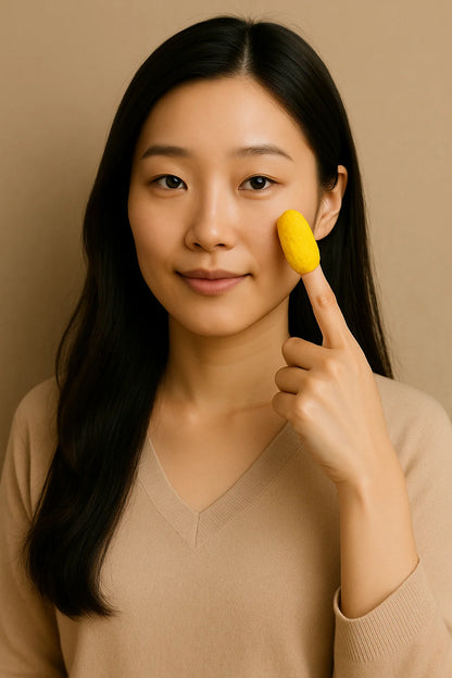 Mayucoi Golden Cocoons – Natural Silk Facial Exfoliator (Box of 8)