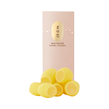 Mayucoi Golden Cocoons – Natural Silk Facial Exfoliator (Box of 8)