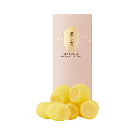 Mayucoi Golden Cocoons – Natural Silk Facial Exfoliator (Box of 8)