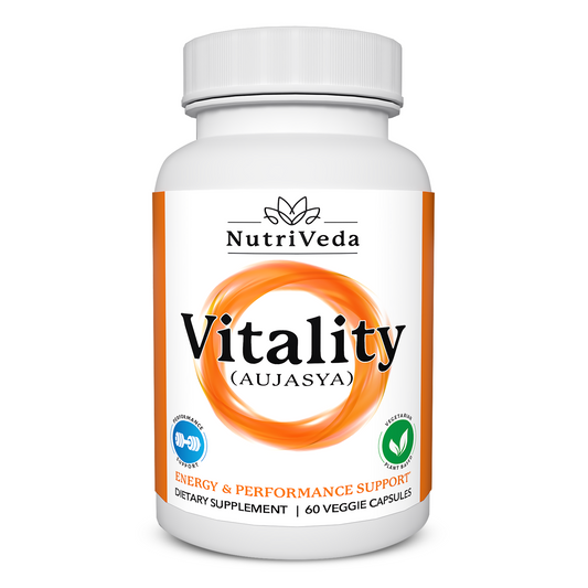 NutriVeda Vitality Energy Boost: Vegan B12 Vitamin 1000 mcg for Stamina & Well-Being | Energy Supplements, Enhanced Performance | 60 Capsules, Optimal Health…